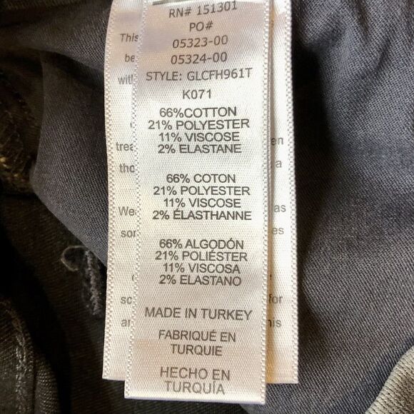 Good American Jeans 6 / 28 Good Legs Crop Gray High Rise Frayed Hems Skinny - Picture 12 of 13